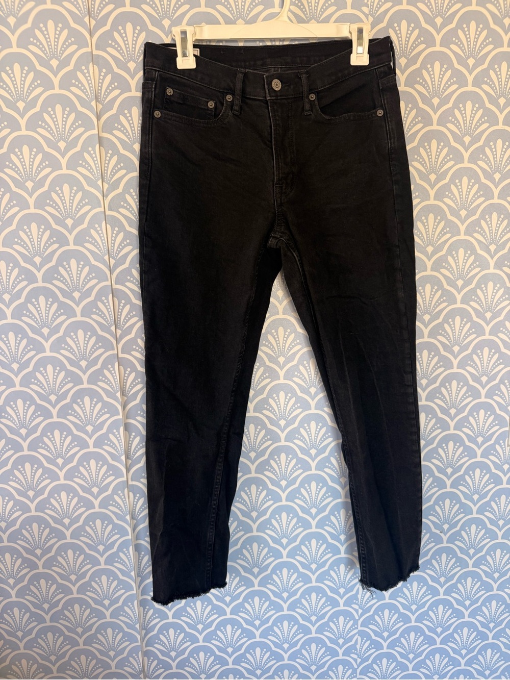 GAP Vintage Slim Mid Rise Black Jeans